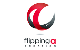 Flipping Creation IT and ITeS Logo Design