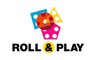 Roll & Play Kid Games & Toys Logo Design