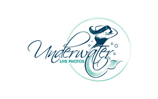 Underwater Live Photos Photography & Videography Logo Design