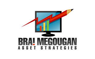 Brai Megougan Asset Strategies Accounting & Advisory Logo Design