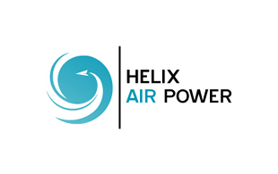 Helix Air Power Airlines-Aviation Logo Design
