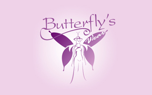 Butterfly's Apparels & Fashion Logo Design