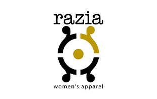 Razia Women's Apparel Apparels & Fashion Logo Design