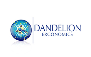 Dandelion Ergonomics Biotechnology & Bioengineering Logo Design