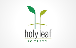 Holy Leaf Society Church & Chapel Logo Design