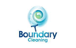 Boundary Cleaning Cleaning & Maintenance Service Logo Design
