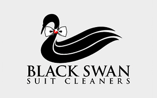 Black Swan Cleaning & Maintenance Service Logo Design