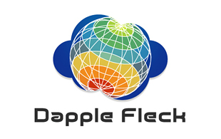 Dapple Fleck Cloud Computing Logo Design