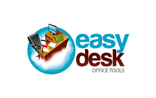 Easy Desk Cloud Computing Logo Design