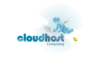 Cloudhost Cloud Computing Logo Design