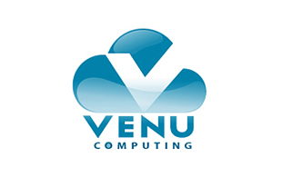 Venu Computing Cloud Computing Logo Design