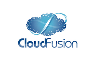 Cloud Fusion Cloud Computing Logo Design