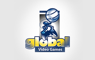 Global Video Games Computer & Mobile Games Logo Design