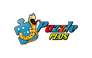 Puzzle Plus Computer & Mobile Games Logo Design