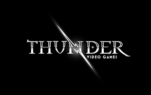Thunder Video Games Computer & Mobile Games Logo Design