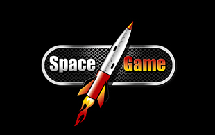 Space Game Computer & Mobile Games Logo Design