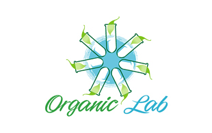 Organic Lab Diagnostic & Medical Clinic Logo Design