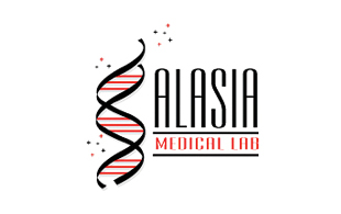 Alasia Medical Lab Diagnostic & Medical Clinic Logo Design