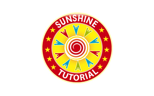Sunshine Tutorial Education & Training Logo Design