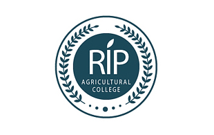 RIP Agricultural College Education & Training Logo Design