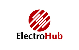 Electro Hub Electrical-Electronic Manufacturing Logo Design