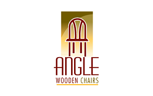 Angle Wooden Chairs Furniture & Fixture Logo Design