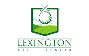 Lexington Hit It longer Golf Courses Logo Design