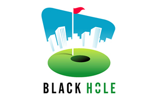 Black Hole Golf Courses Logo Design