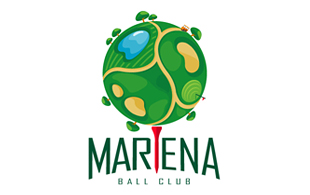 Mariena Ball Club Golf Courses Logo Design
