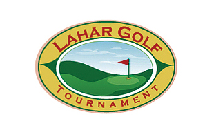 Lahar Golf Tournament Golf Courses Logo Design