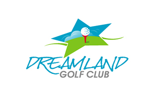 Dreamland Golf Club Golf Courses Logo Design