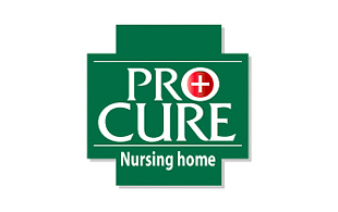 Pro Cure Nursing Home Hospital & Heathcare Logo Design