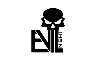 Evil Night Horror Logo Design