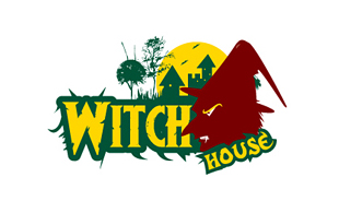 Witch House Horror Logo Design