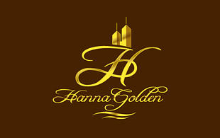 Hanna Golden Hotels & Hospitality Logo Design