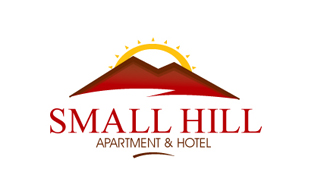 Small Hill Apartment & Hotel Hotels & Hospitality Logo Design