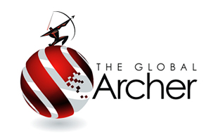 The Global Archer Iconic Logo Design