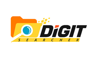 Digit Searcher Inspection & Detection Logo Design