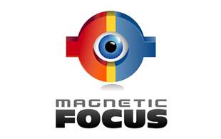 Magnetic Focus Inspection & Detection Logo Design