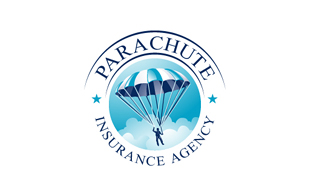 Parachute Insurance Agency Insurance & Risk Management Logo Design