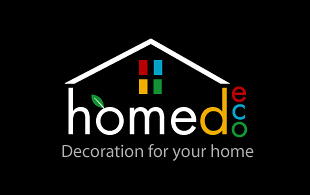 Homed Eco Decoration For your Home Interior & Exterior Logo Design