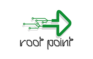 Root Point Internet & Cable Logo Design