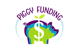 Piggy Funding Investment & Crowdfunding Logo Design
