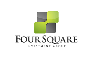 Four Square Investment & Crowdfunding Logo Design