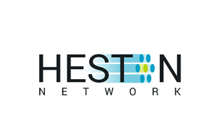 Heston Network IT and ITeS Logo Design