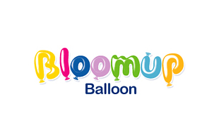 Bloomup Balloon Kids Logo Design