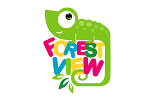 Forest View Kids Logo Design
