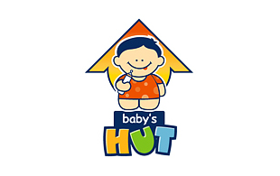 Baby's Hut Kids Logo Design
