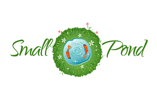 Small Pond Landscaping & Gardening Logo Design