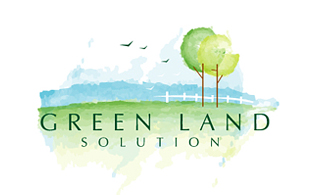 Green Land Solution Landscaping & Gardening Logo Design